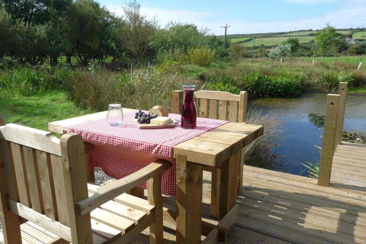 فندق Shepherds Hut On Cornish Smallholding بينزانس المظهر الخارجي الصورة