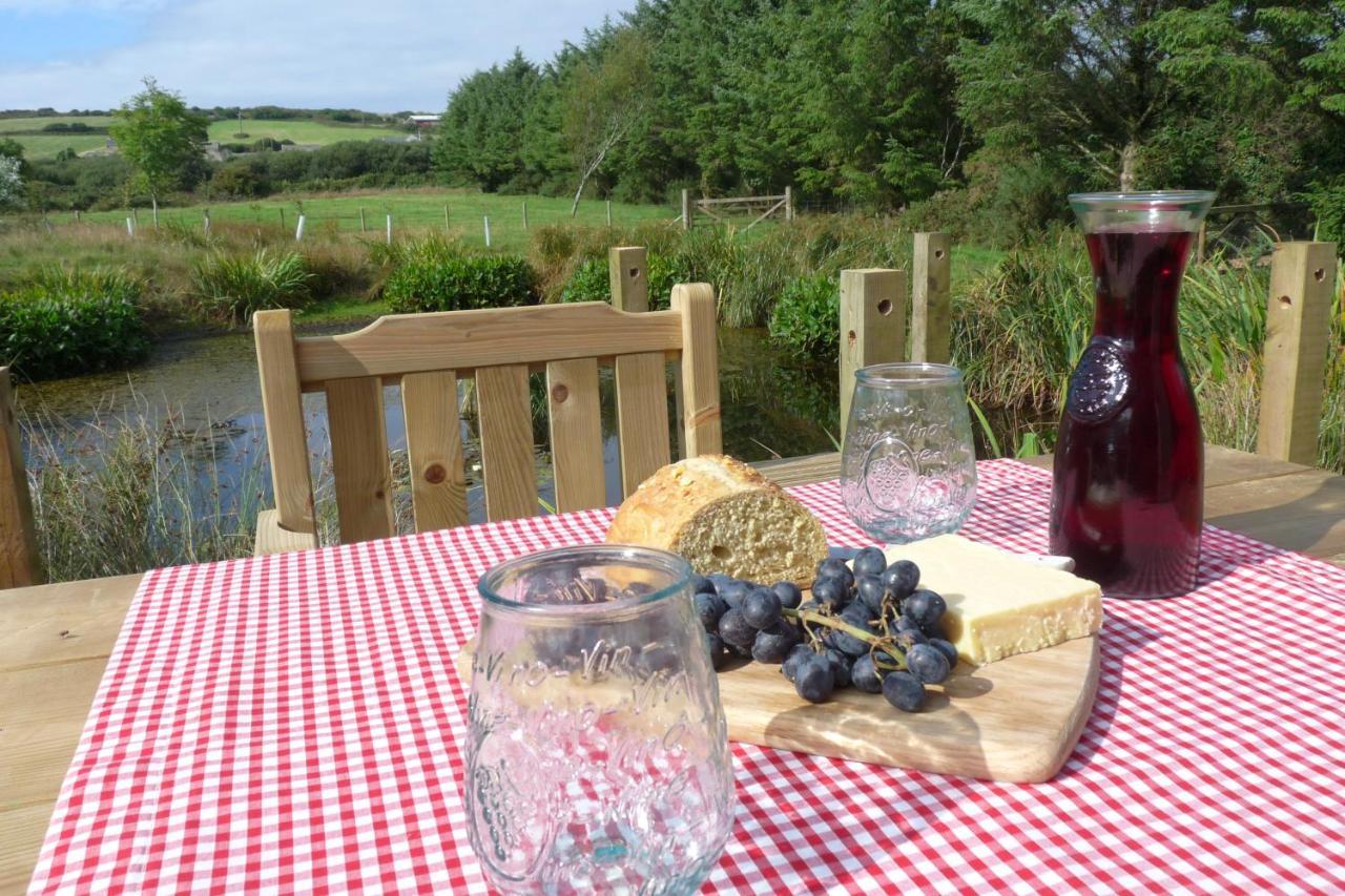 فندق Shepherds Hut On Cornish Smallholding بينزانس المظهر الخارجي الصورة